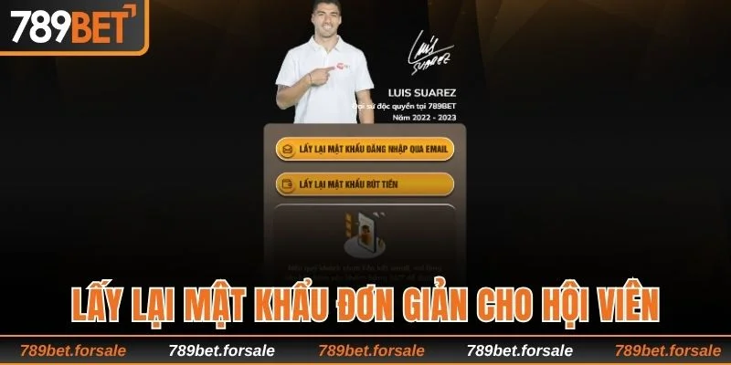 Lấy lại mật khẩu đơn giản với 3 thao tác