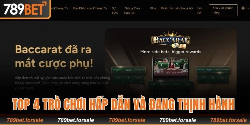 TOP 4 trò chơi hấp dẫn và đang thịnh hành của sảnh SA 